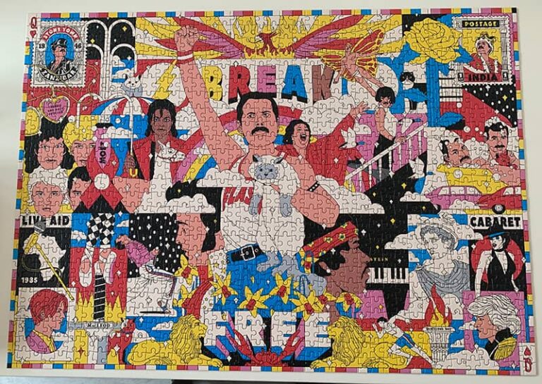 Puzzel: The World of Freddie Mercury