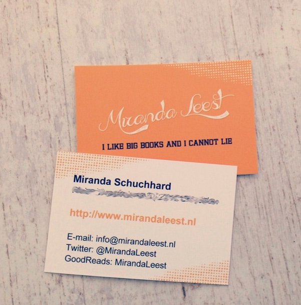 Visitekaartjes MirandaLeest